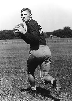 lujack johnny fo sp notre dame sports viewsofthepast football